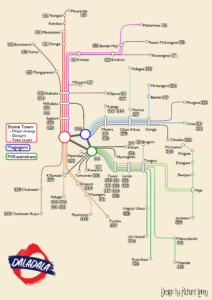 Daladala Transport Map